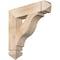 Ekena Millwork Funston Arts & Crafts Smooth Bracket, Douglas Fir, 3 1/2"W x 18"D x 18"H BKT04X18X18FST03SDF - alternate 1